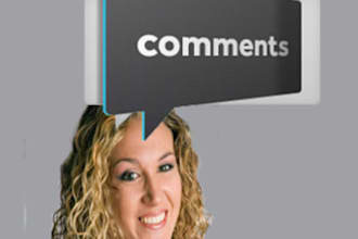 leave 10 value blog comments from different ids on your site