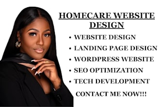 build home care website, healthcare website, medical website, assisted living