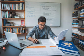 do python research work and assignments