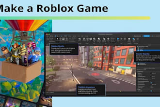 develop a custom roblox game for you