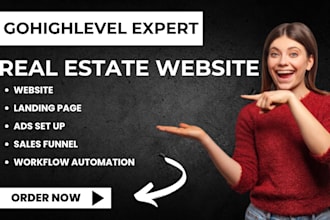do gohighlevel real estate idx website real estate sales funnel workflow expert