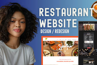 restaurant website design restaurant menu, online food ordering catering website