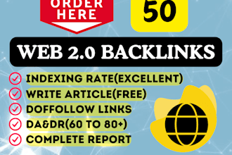 high da PR web 2 0 backlinks
