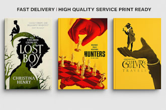 design professional amazon KDP and ingramspark book covers that sell