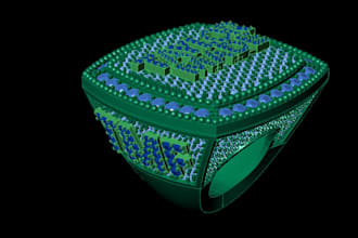 do 3d jewelry designing