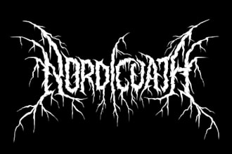 design a logo for your heavy metal or hardcore band