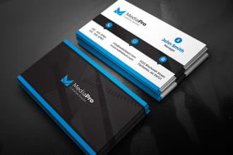 design clean and professional business card in just 24hours