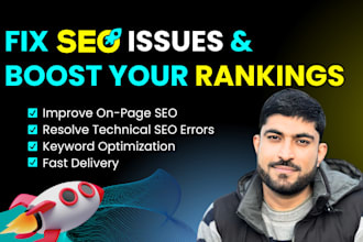 fix any SEO issue and boost your website rankings