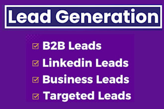 find b2b recruitment leads from linkedin and indeed