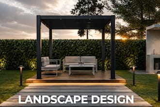redesign your outdoor space into professional landscape