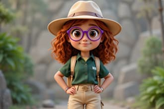 create amazing children book illustrations and animation
