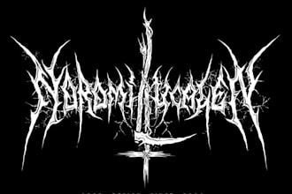 do a metal,hardcore,heavy metal, black metal band logo