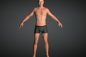 3d realistic metahuman character, stylized 3d texture,3d rendering, ue animation