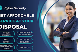 do cyber security projects and university tasks