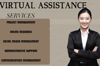 be your virtual assistant kajabi social media management wordpress data entry