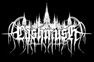 draw a death metal logo
