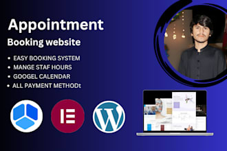 create appointment booking website using amelia
