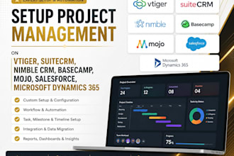 setup vtiger suitecrm nimble crm basecamp mojo salesforce microsoft dynamics 365