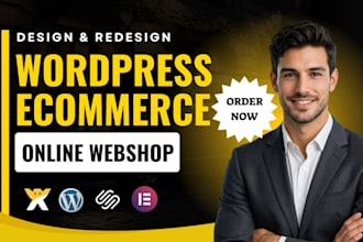 build webstore, wordpress ecommerce website, woocommerce webshop, shopify, wix