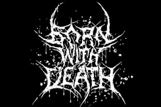 create psychedelic, stoner, rock, metal for your band logo