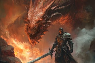 draw dnd character art and dnd character art