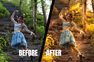 do professional photo editing