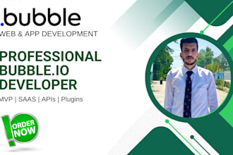 do bubble io website, bubble developer, bubble mvp and build bubble app for you