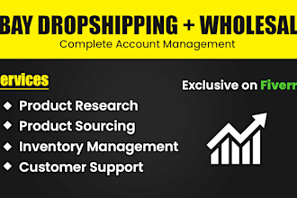 do amazon to ebay dropshipping listings and ebay store management