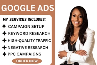 setup optimize and manage your google ads adwords PPC campaigns