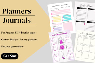 design low content book interiors for amazon KDP