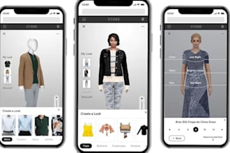 build ai website, vr fashion website, shopify fashion store with ar feature