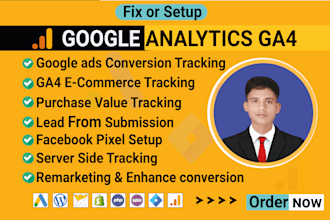 fix or google analytics 4 ga4 ecommerce tracking,utm tracking,fb pixel GTM set