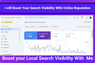 increase google my business local search visibility with stick reputations