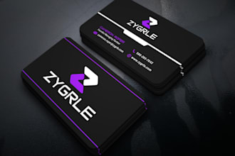 design outstanding business card design print ready