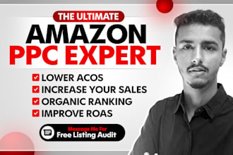 manage amazon ads campaign and amazon ppc campaign to boost sales, reduce acos