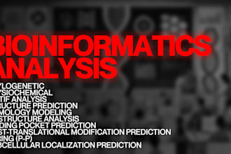 do advanced bioinformatics analysis for your research