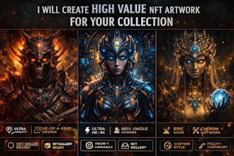 create high value nft artwork for your collection