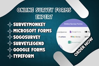 design questionaire surveymonkey typeform google forms sogosurvey microsoft form