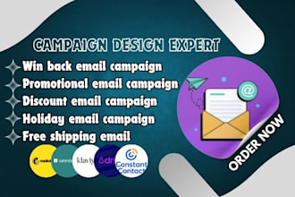 create win back, discount, holiday, free shipping, discount email campaign
