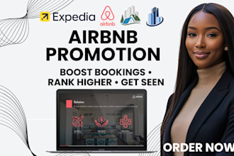 do airbnb promotion airbnb marketing, vrbo listing promotion hotel booking seo
