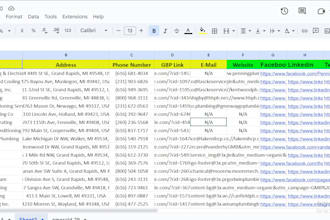 build cold calling list and cold calling, emailing, handling the social media