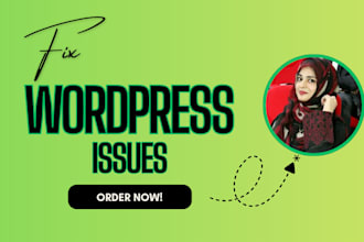 fix wordpress issues, bugs, errors and elementor errors