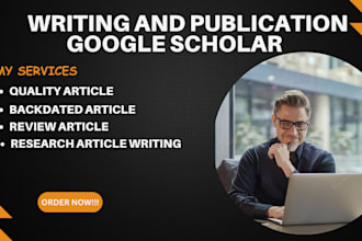 write and publish article in google scholar peer reviewed indexed journal