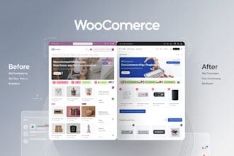 build, customize, migrate or fix woocommerce website wordpress ecommerce store