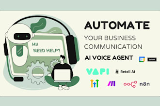 build vapi,retell ai, call agent, n8n ai agent outbound call