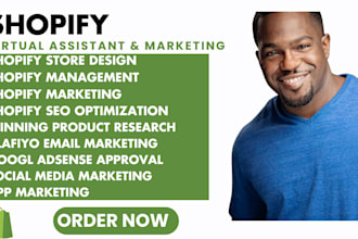 be shopify virtual assistant shopify store manager for shopify marketing manager