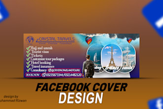 create a stunning facebook cover banner design
