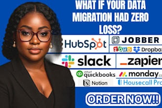 data migration integrate jobber quickbook docusign quoteiq companycam xero gusto