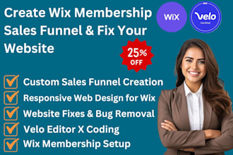 create wix membership sales funnel velo editor x coding clone fix website