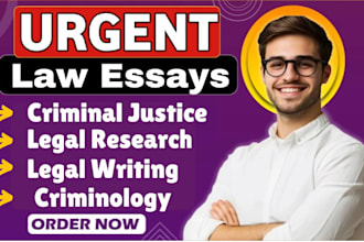 law essay legal research paper writing criminology criminal justice assignment